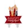 bougie d anniversaire sorcier 6 5 x 7 cm