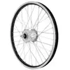 Roue avant VTT alu axe plein Velox Shimano ER10 DH-C3000 6V-3W - noir ...
