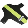 Garde boue vélo VELOX - avant collier - noir et vert