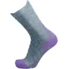 Chaussettes Trekking - THERM-IC - Gris/Violet - Respirantes - Conforta...