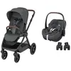 MAXI COSI - Poussette Duo Oxford Pebble 360 Pro 2 Twillic Graphite Max...