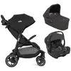 JOIE - Poussette duo Litetrax + Siège-auto I-Gemm 3 + Nacelle Ramble -...