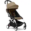 STOKKE - Poussette YOYO 3 Pack 6+ Toffee / Cadre Blanc