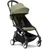 STOKKE - Poussette YOYO 3 Pack 6+ Olive / Cadre Noir