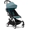 STOKKE - Poussette YOYO 3 Pack 6+ Aqua / Cadre Blanc