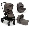 NUNA - Poussette Trio Triv LX + Siège auto Arra Flex + Nacelle Lytl Th...