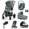 CYBEX - Poussette TRIO Balios S Lux + Nacelle Cot S Lux + Siège auto C...