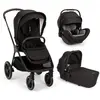 NUNA - Poussette Trio Triv Lx + Siège auto Arra Flex + Nacelle Lytl Ca...