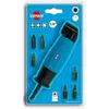 LEMAN Renvoi d'angle + 6 embouts pour visseuse
