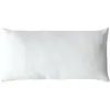 Enjoy Home Coussin 30 x 50 cm LOLA 100% coton coloris BLANC