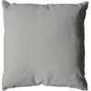 Coussin déhoussable uni 40x40cm - GRIS CLAIR