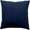 Enjoy Home Coussin Déhoussable Uni en Coton - Bleu Marine - 40 x 40 cm