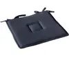 Galette Plate en Coton HOME MAISON - Gris Foncé - 40 x 40 cm - Classique - Intemporel