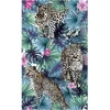 CHAKS - Leopard jungle non-woven tafelloper 30 cm x 5 m tropisch