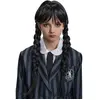CHAKS Perruque Mercredi Addams - Fille