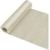Chaks Tafelloper op rol - creme witte glitter - 30 x 500 cm - polyeste...