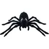 Chaks spin skelet 22 cm - zwart - velvet/fluweel tarantula - Horror/gr...