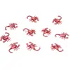 Chaks nep schorpioenen 6,5 cm - bruin - 10x stuks - Horror/griezel the...
