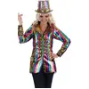 Crazy Cabaretier Jasje Rainbow Multikleur - Maat S