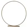 CENTRE DE TABLE ANNEAU 30CM OR Or