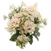 BOUQUET 9 ROSES ARTIFICIELLES 40.5CM IVOIRE  Beige, Ivoire, Crème, Écru, Naturel, Taupe