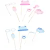 Chaks Baby Gender Reveal foto prop set - 12-delig - roze/blauw - Team ...