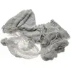 TISSU LAMBEAUX COTON POLYESTER 76CMX6M GRIS