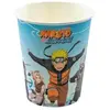 CHAKS 8 Gobelets en carton 250ml anniversaire Manga: Naruto Shippuden REF/12803-NA