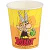 8 GOBELETS CARTON ASTÉRIX POTION 25CL JAUNE