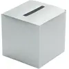 Chaks Enveloppendoos - zilver - bruiloft - papier - 23 x 23 cm - envel...