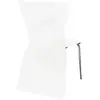24 HOUSSES DE CHAISE BLANC ÉCO EXCLU WEB  Blanc
