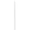 CHAKS Lot de 2 Bougies Flambeau blanche Halloween 30 cm