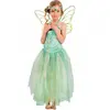 Déguisement Fée Danaé CHAKS - Robe, ailes, bandeau - Enfant 5/6 ans - ...