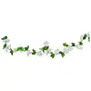 Guirlande Fleurs de Cerisier Blanc 220cm - Végétation Artificielle