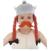 Chaks Casque enfant - Obelix - Tissu - Noir - A partir de 3 ans