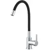 Robinetterie Cuisine Mémory mitigeur évier chrome avec flexible à mémo...