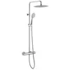 Allure colonne de douche avec mitigeur thermostatique Essebagno chromé...