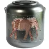 Lanterne Solaire Métal Jungle 18cm - Orium - Effet Flamme - 20 LED