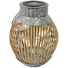 Lanterne solaire bambou h35cm - Orium