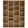 Miliboo - Bibliothèque design en bois couleur chêne RYTHM