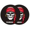 Paire de feutrine Yourban Dj YS 320 PIRATE BL Noir pour platines vinyl...
