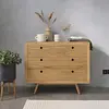 BERAH GETAH Commode en mindi massif 110 cm