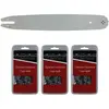 Gt Market Guide 35 cm (14 pouces) + lot de 3 chaînes 50 maillons - Com...