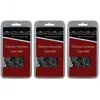 GT MARKET Lot de 3 chaînes 55 maillons - Compatible tronçonneuses STIHL MS 181 et 211