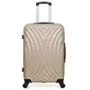 Valise Weekend LAGOS 4 Roues - beige - HERO 65x41x26cm