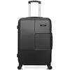 Valise rigide BLUESTAR MIAMI - 65 cm - 4 roues multidirectionnelles - Noir