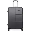 Valise - BLUESTAR - MIAMI - Grand format - 4 roues - 75 cm - Gris foncé