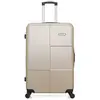 Valise - BLUESTAR - MIAMI - Grand format - 4 roues - 75 cm - Beige