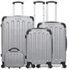 Set de 4 valises - BLUESTAR - MADRID-C - 4 roues - Gris