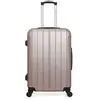 Valise rigide HERO FOGO - 65 cm - Rose doré - 4 roues multidirectionnelles - Cadenas à clé